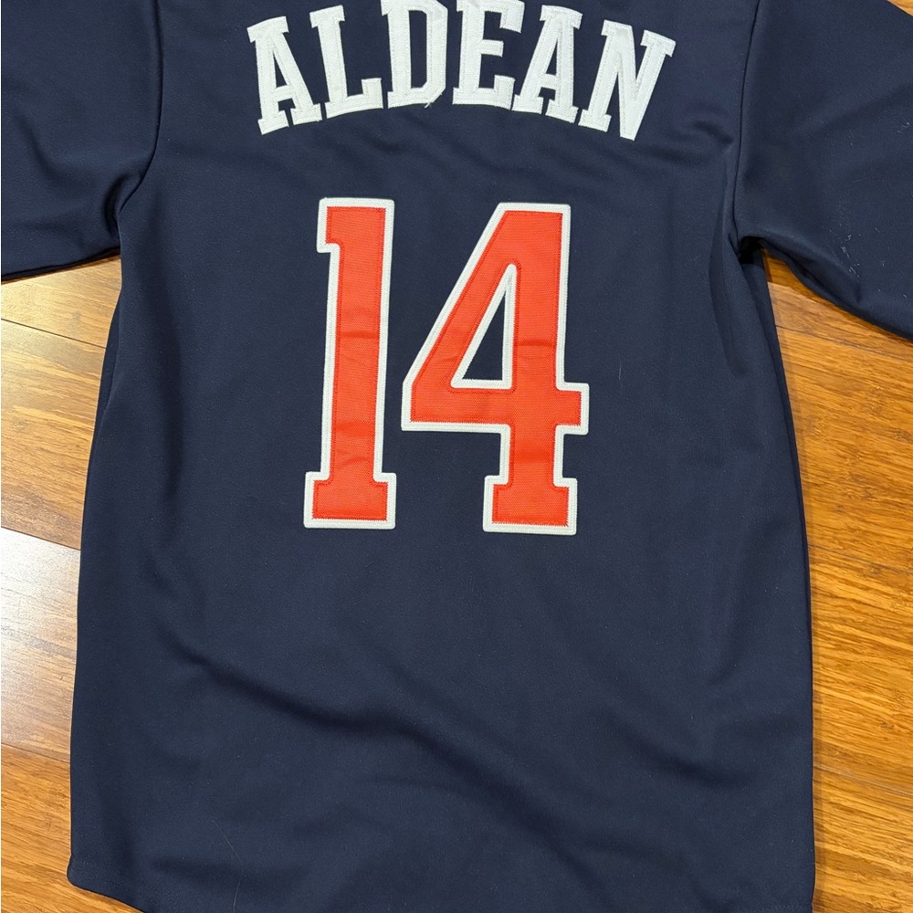 Jason Aldean- Hicktown Navy Baseball Jersey - Picture 2 of 4